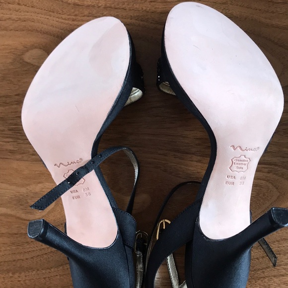 New Nina leather sandals size 8 - Picture 6 of 7